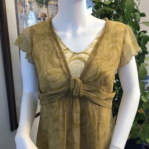 J. Jill Silk and Linen Dress